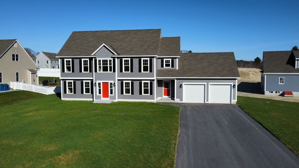 Attached, Backyard, Exterior, Facade, Farmhouse