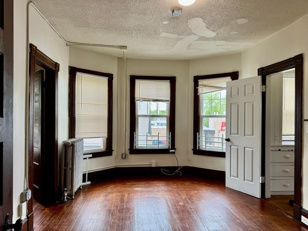 Empty room, Interior, Wood Texture Flooring