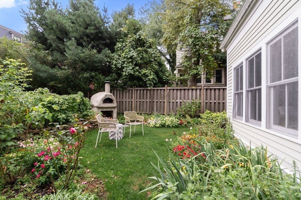 Backyard, Exterior, Fireplace