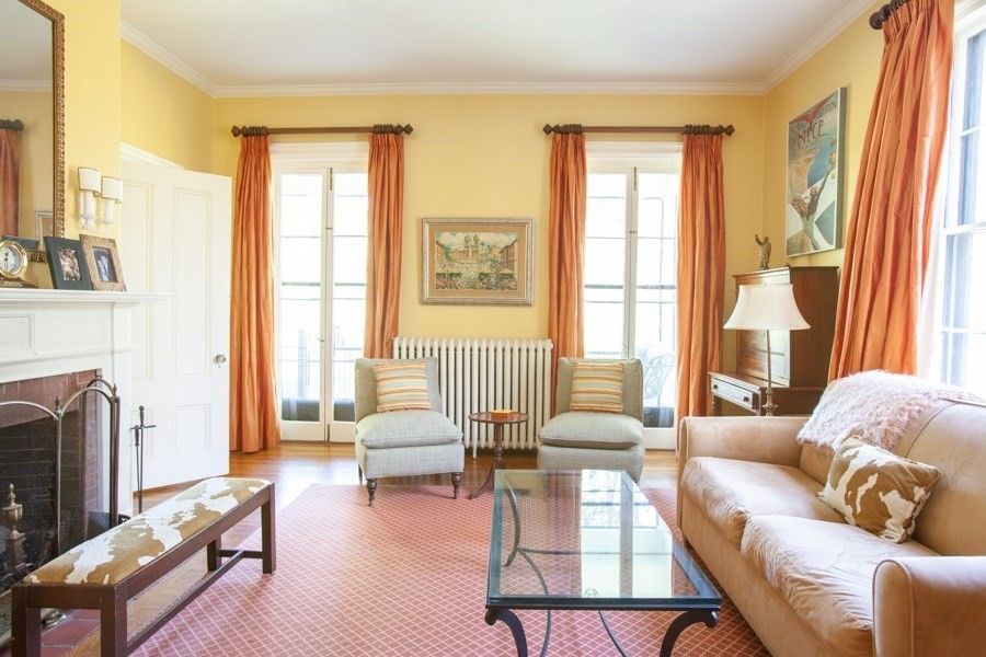 Fireplace, Interior, Living room, Wood Texture Flooring