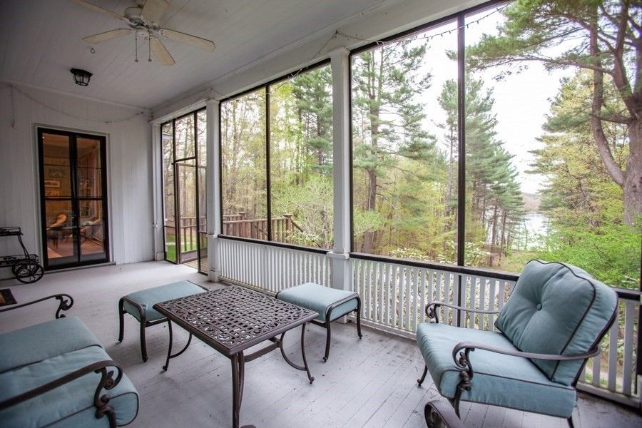 Interior, Sun Room, Wood Texture Flooring