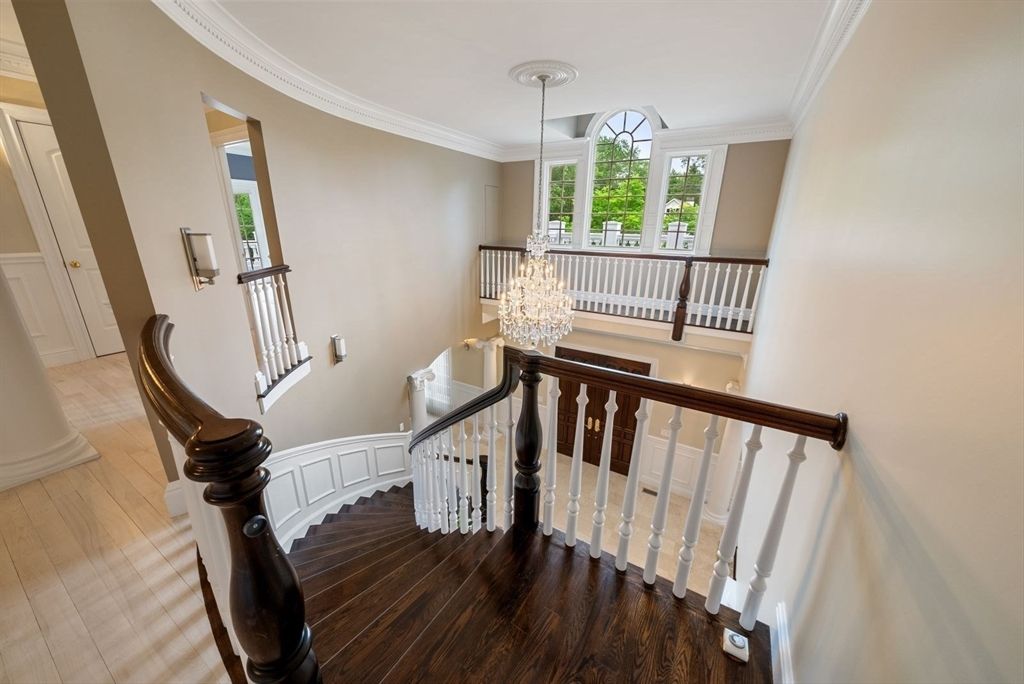 Chandelier, Interior, Wood Texture Flooring
