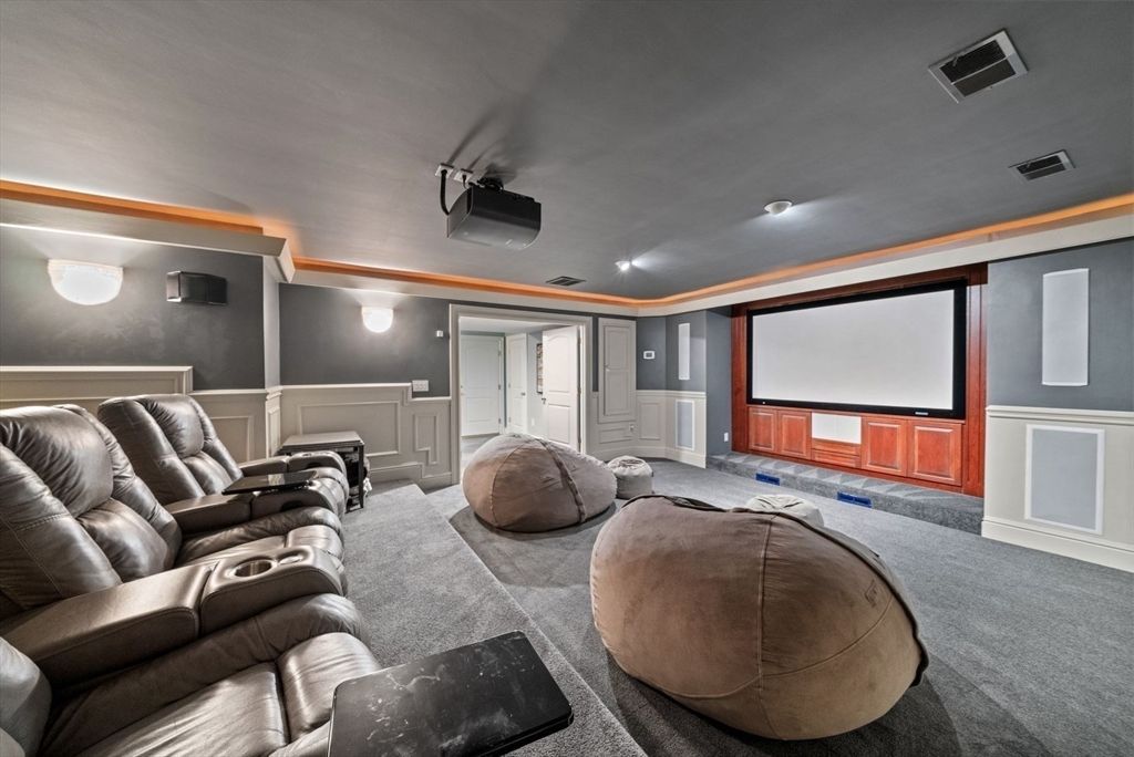 Home Theatre Room, Interior, Projection Screen, Theatre Room