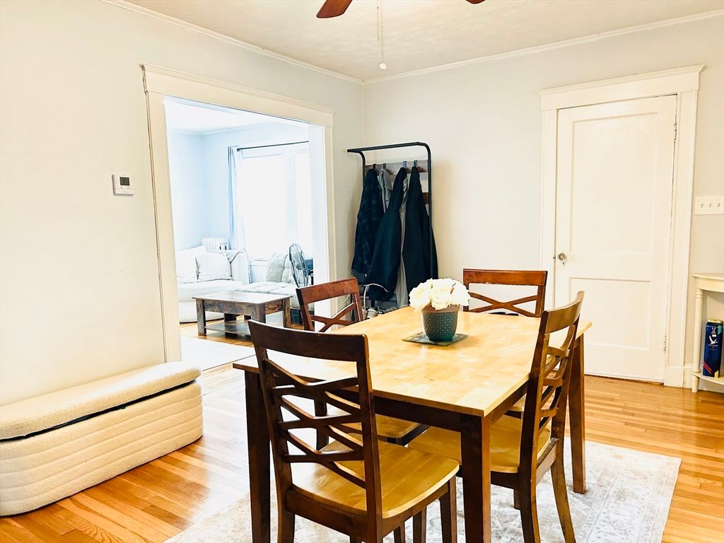 Dining room, Interior, Wood Texture Flooring