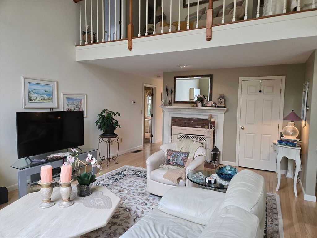 Fireplace, Interior, Living room, Wood Texture Flooring