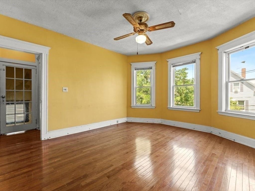 Empty room, Interior, Wood Texture Flooring