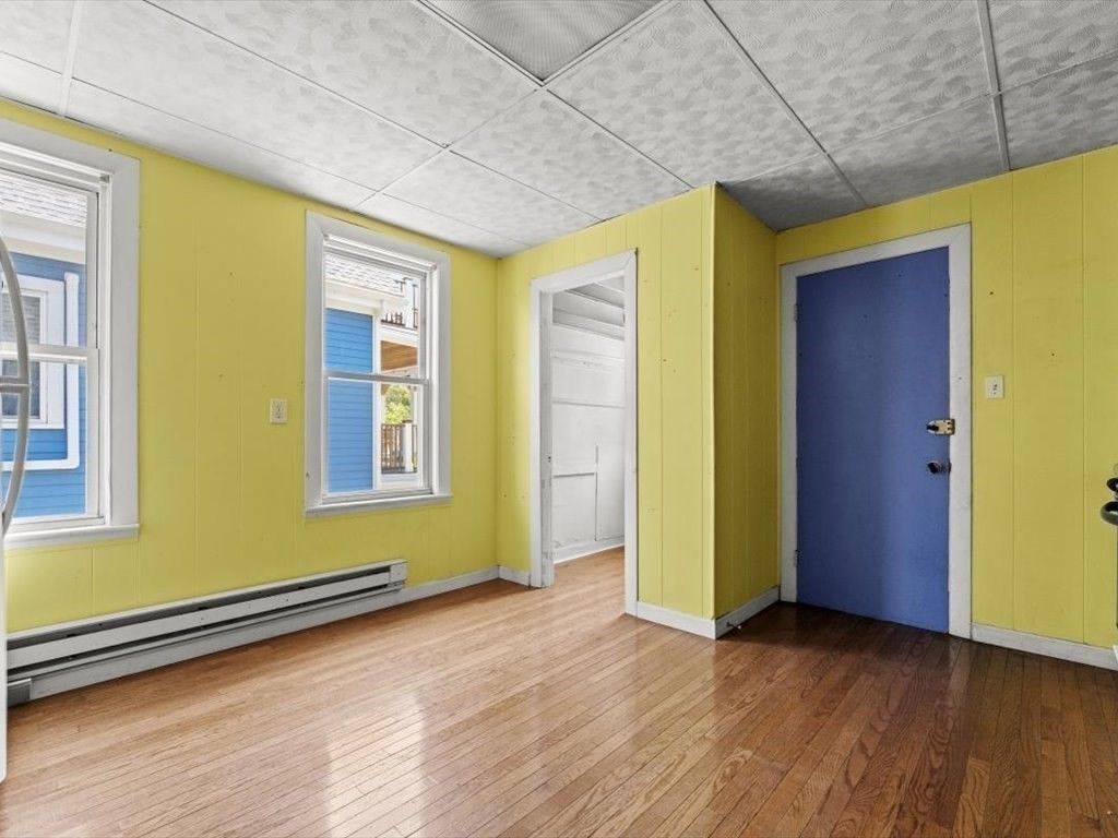 Empty room, Interior, Wood Texture Flooring