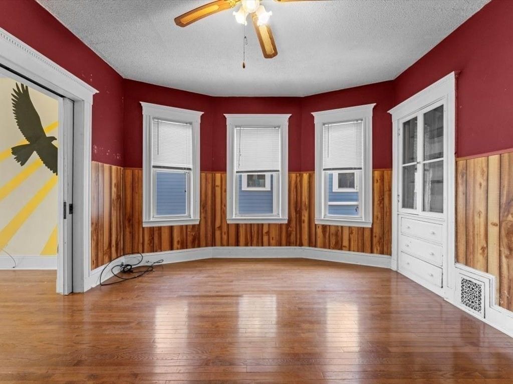 Empty room, Interior, Wood Texture Flooring