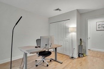 Home Office, Interior, Wood Texture Flooring