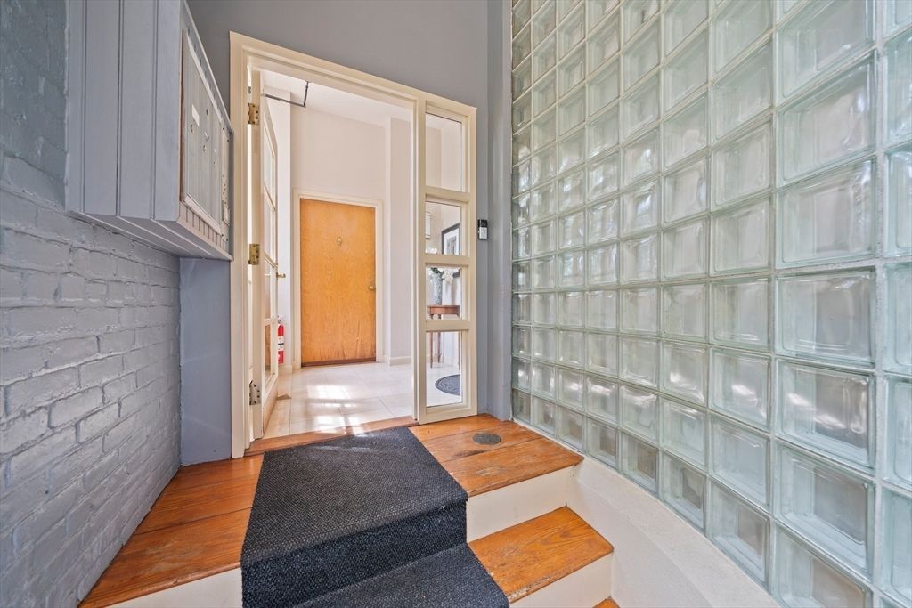 Interior, Stone Walls, Wood Texture Flooring