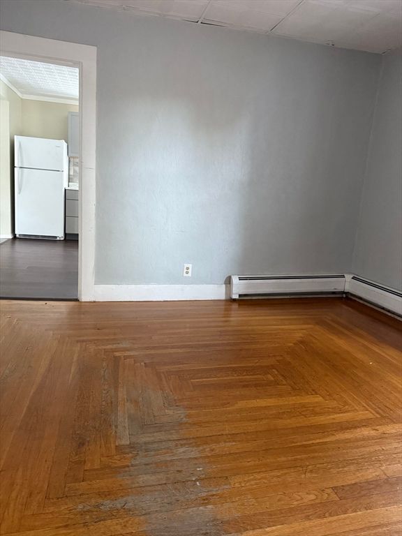 Empty room, Interior, Wood Texture Flooring