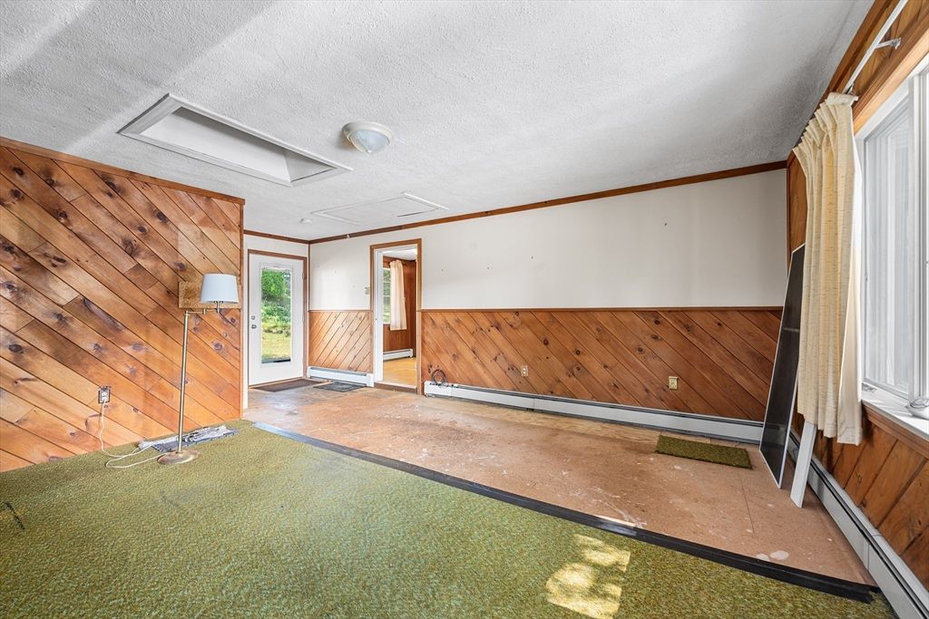 Empty room, Interior, Wooden Walls