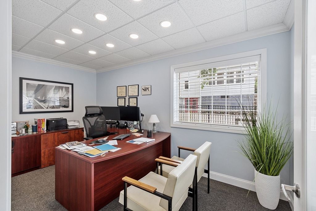 Home Office, Interior, Recessed Lighting