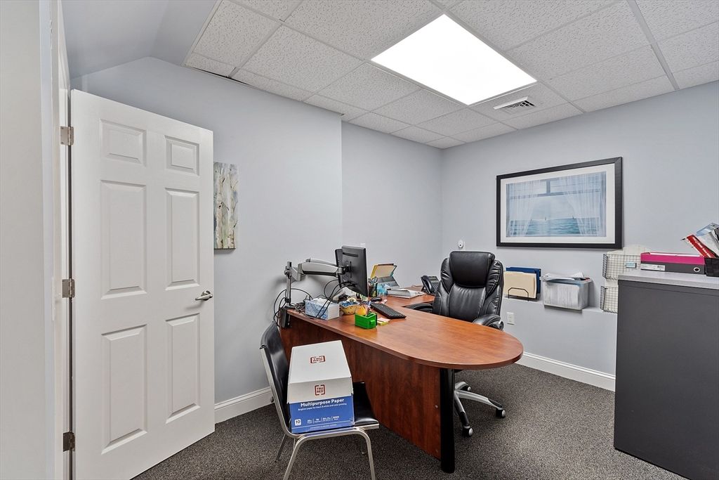 Home Office, Interior, Recessed Lighting