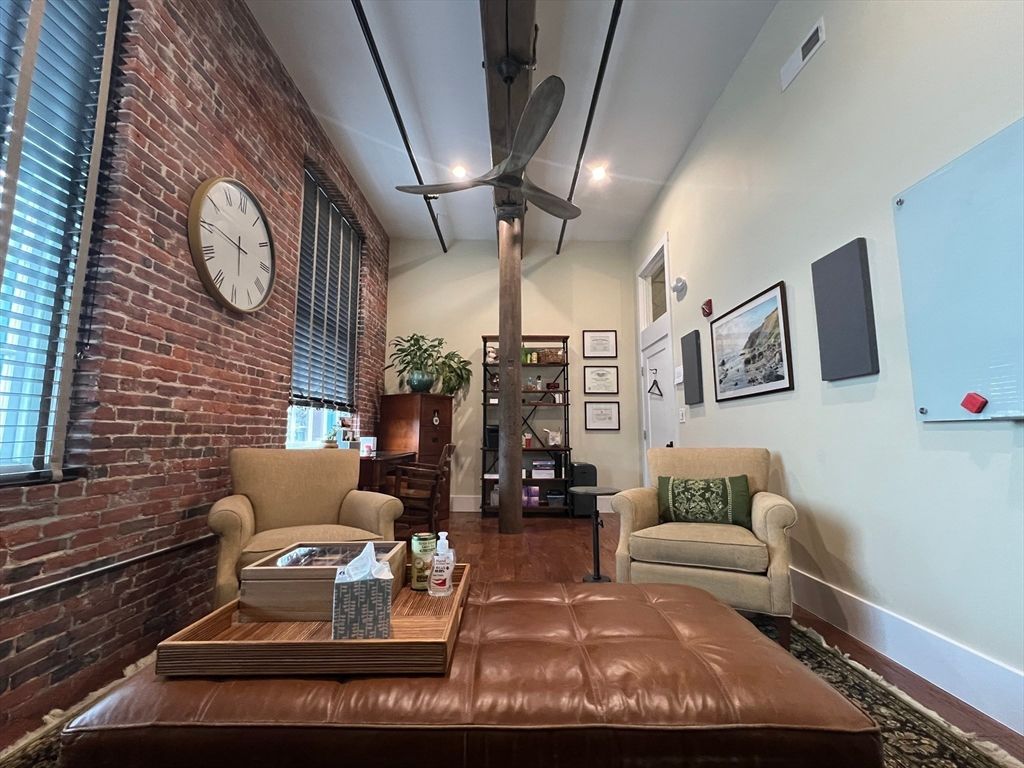 Interior, Living room, Stone Walls