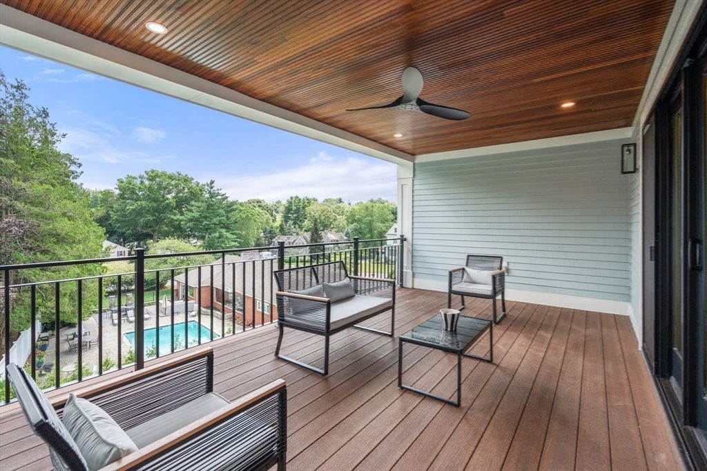 Exterior, Recessed Lighting, Wood Texture Flooring