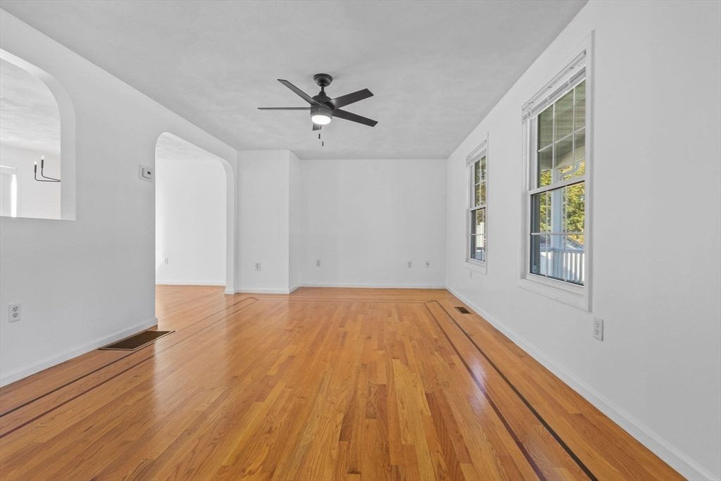 Empty room, Interior, Wood Texture Flooring