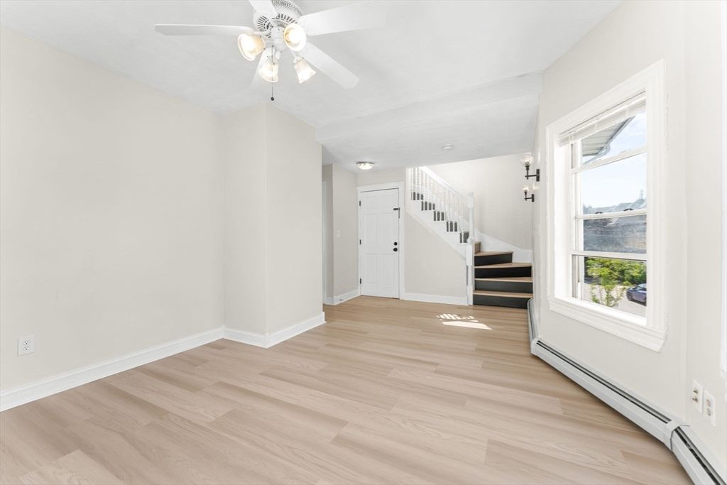 Empty room, Interior, Wood Texture Flooring