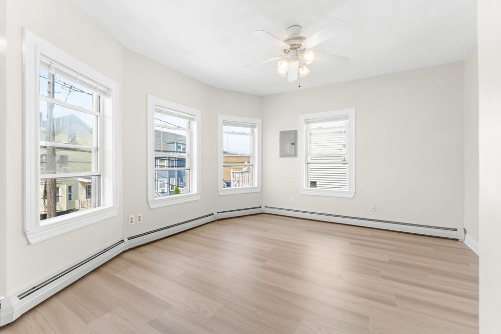 Empty room, Interior, Wood Texture Flooring