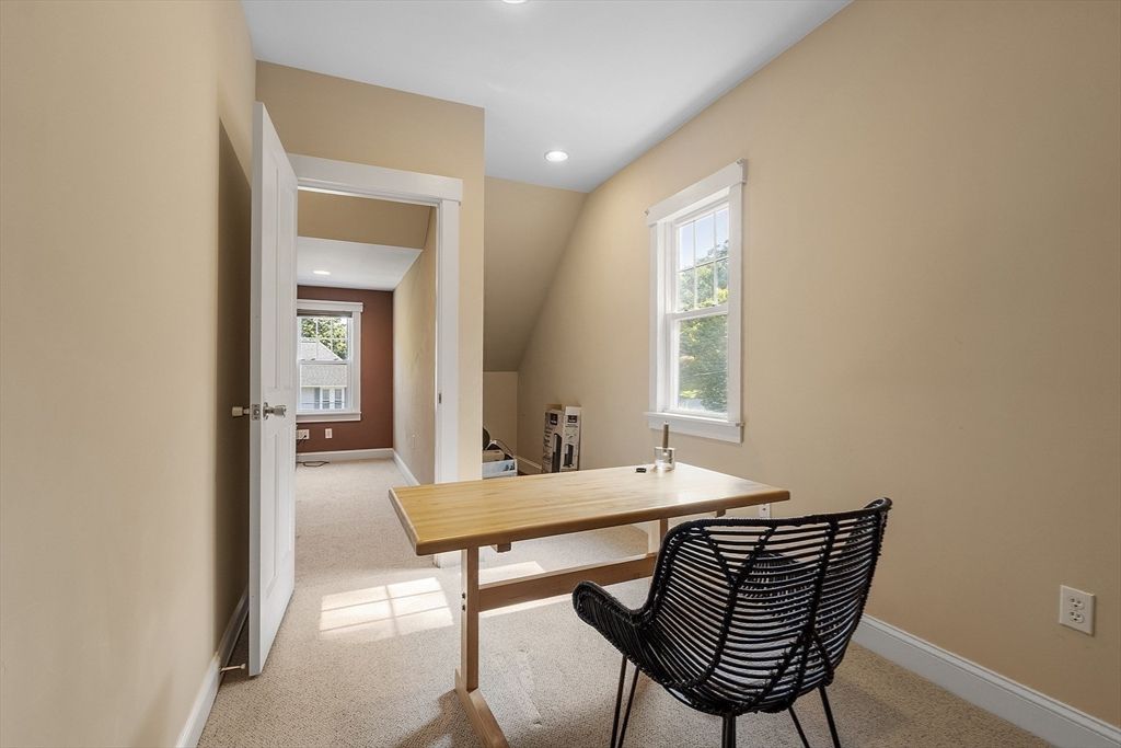 Home Office, Interior, Recessed Lighting