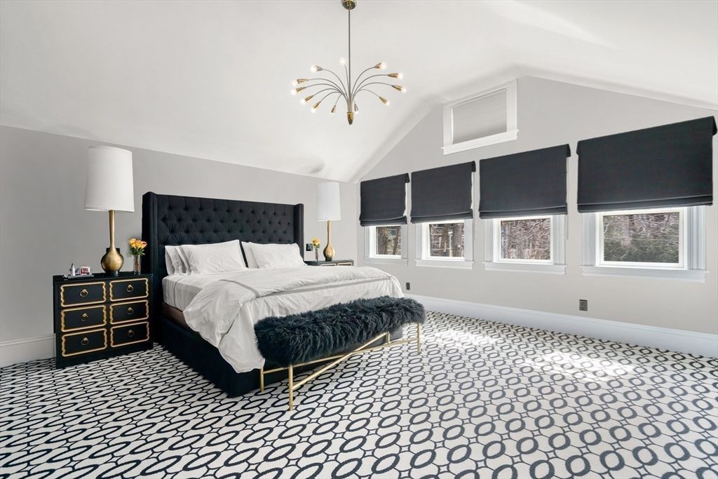 Bedroom, Interior, Pendant Lights