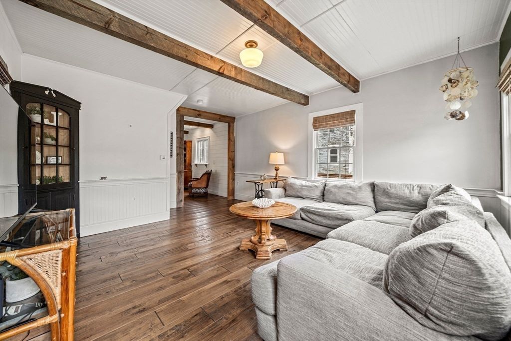 Interior, Living room, Wooden Beams, Wood Texture Flooring