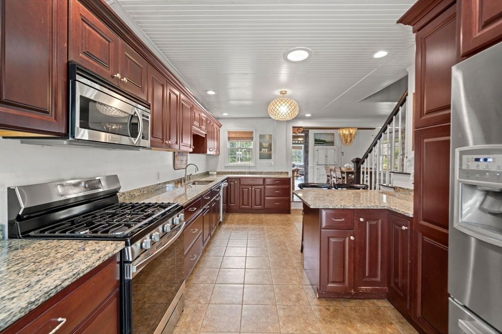 Interior, Kitchen, Recessed Lighting, Stainless Steel Appliances