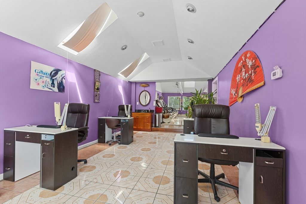 Home Office, Interior, Recessed Lighting