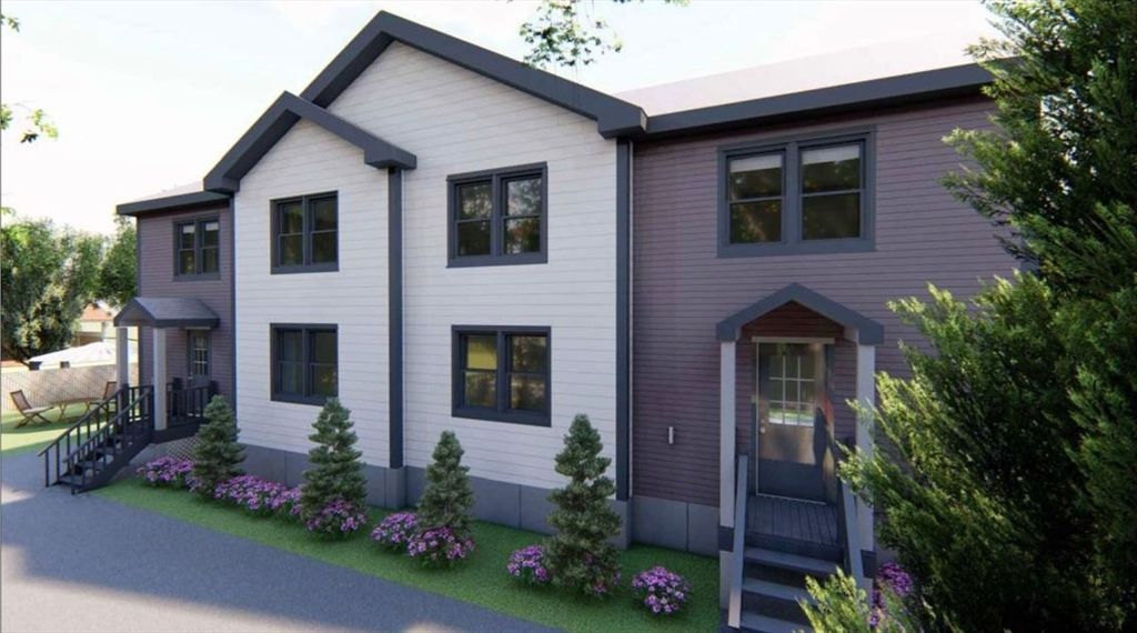 Exterior, Facade, Rowhouse