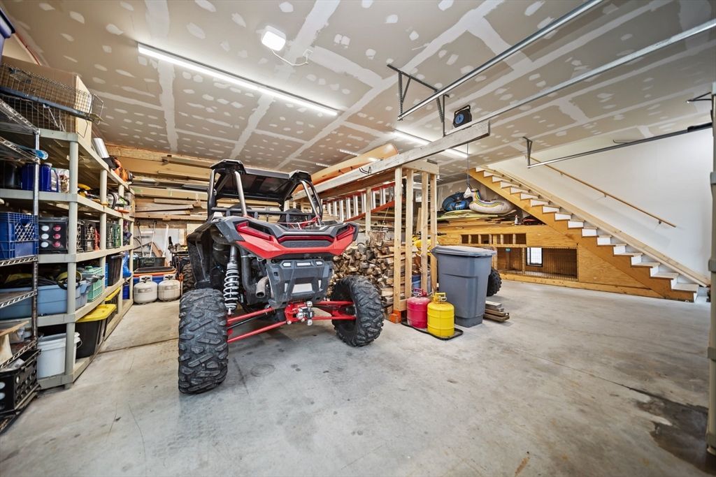 Garage, Interior, Recessed Lighting