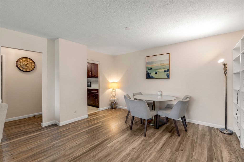 Dining room, Interior, Wood Texture Flooring