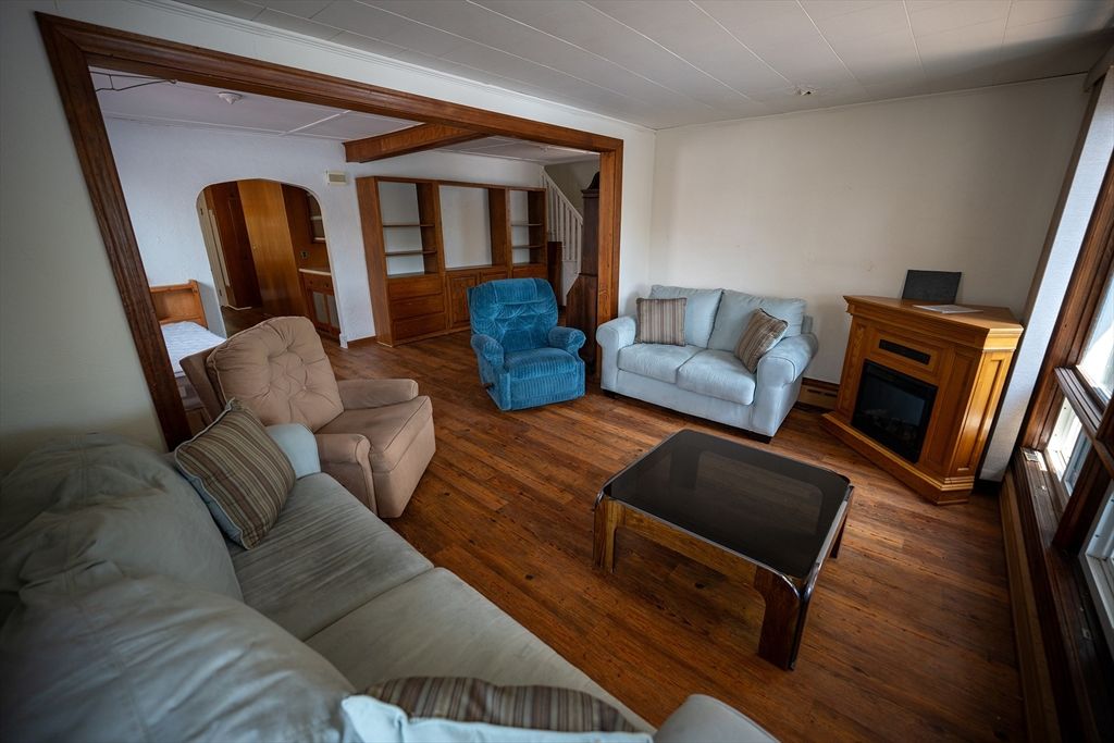 Fireplace, Interior, Living room, Wood Texture Flooring