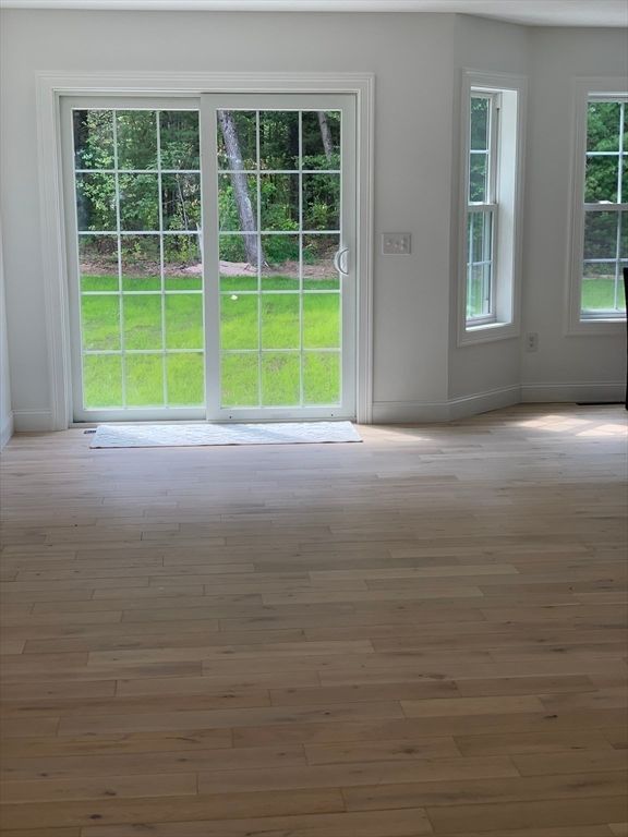 Empty room, Interior, Wood Texture Flooring