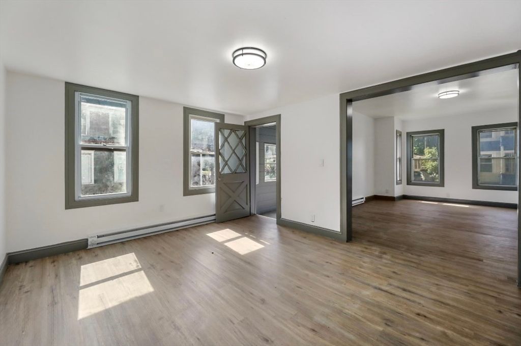 Empty room, Interior, Wood Texture Flooring