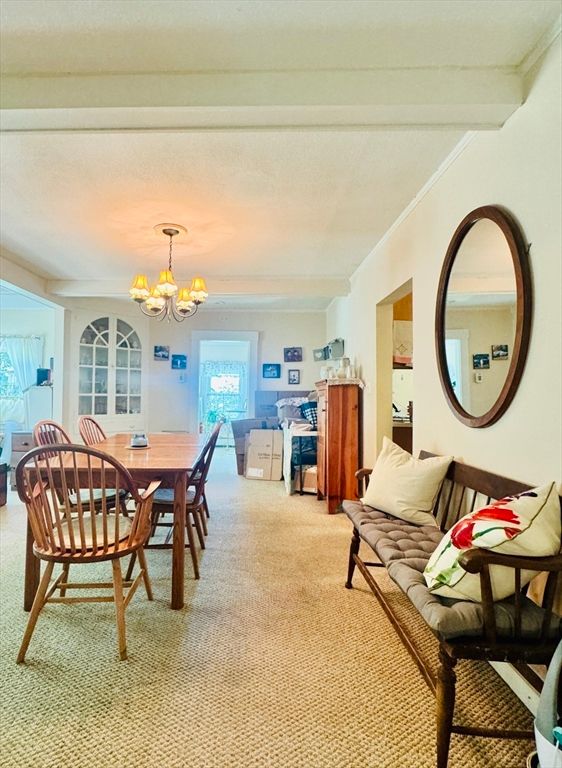 Chandelier, Dining room, Interior