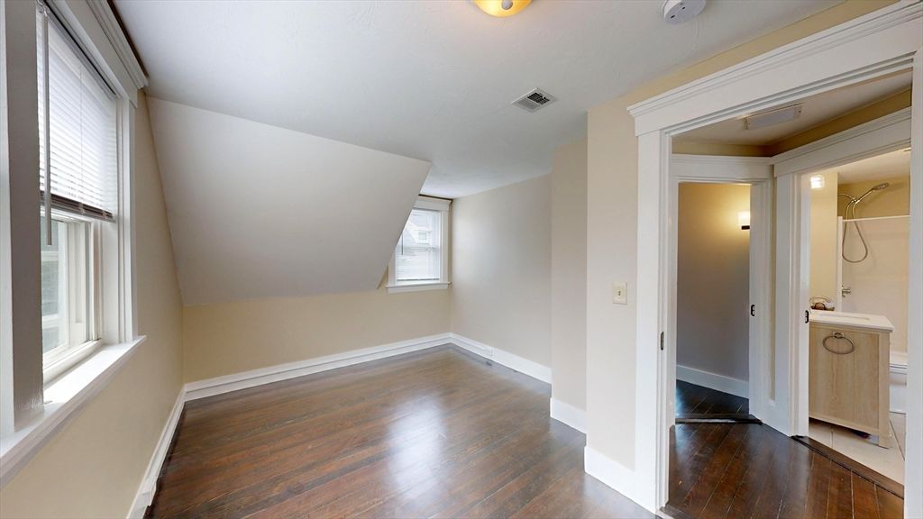 Bathroom, Empty room, Interior, Wood Texture Flooring