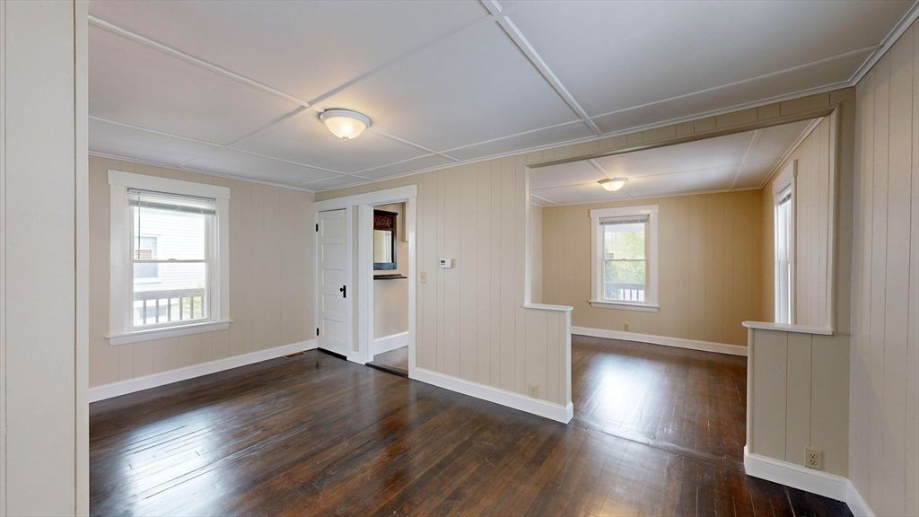 Empty room, Interior, Wood Texture Flooring