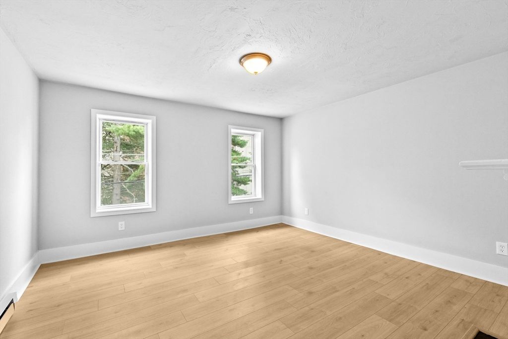 Empty room, Interior, Wood Texture Flooring