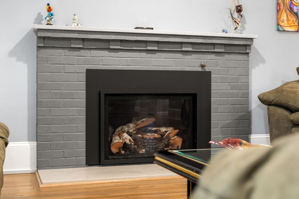 Fireplace, Interior, Wood Texture Flooring