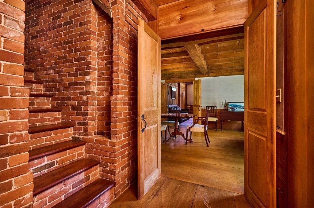Interior, Stone Walls, Wooden Beams, Wooden Ceilings, Wood Texture Flooring