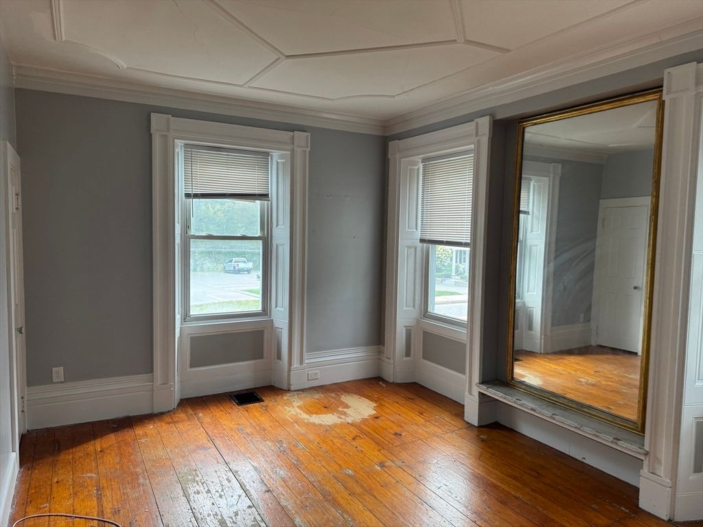 Empty room, Interior, Wood Texture Flooring