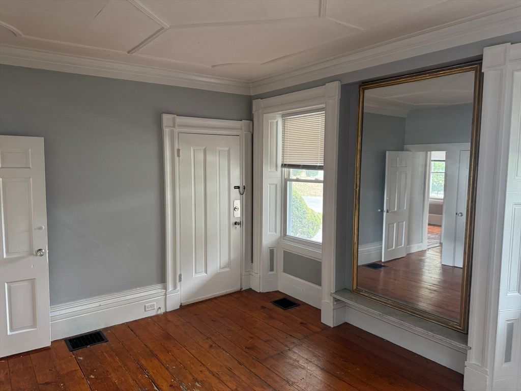 Empty room, Interior, Wood Texture Flooring