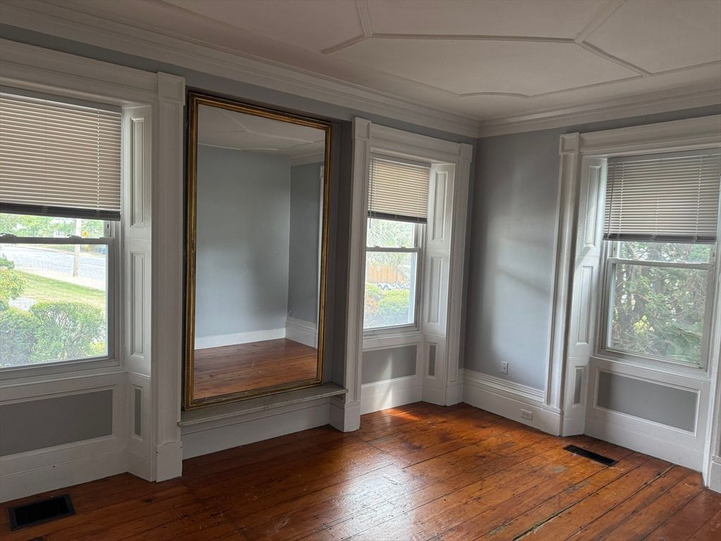 Empty room, Interior, Wood Texture Flooring