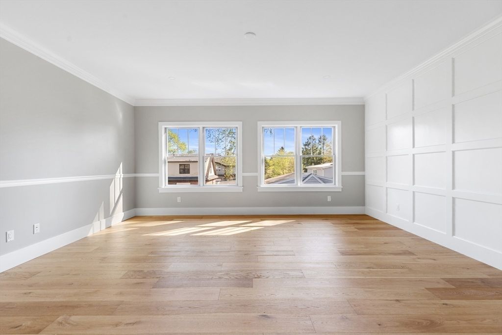 Empty room, Interior, Wood Texture Flooring