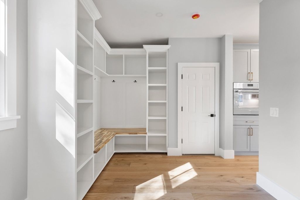 Interior, Walk-in Closets, Wood Texture Flooring