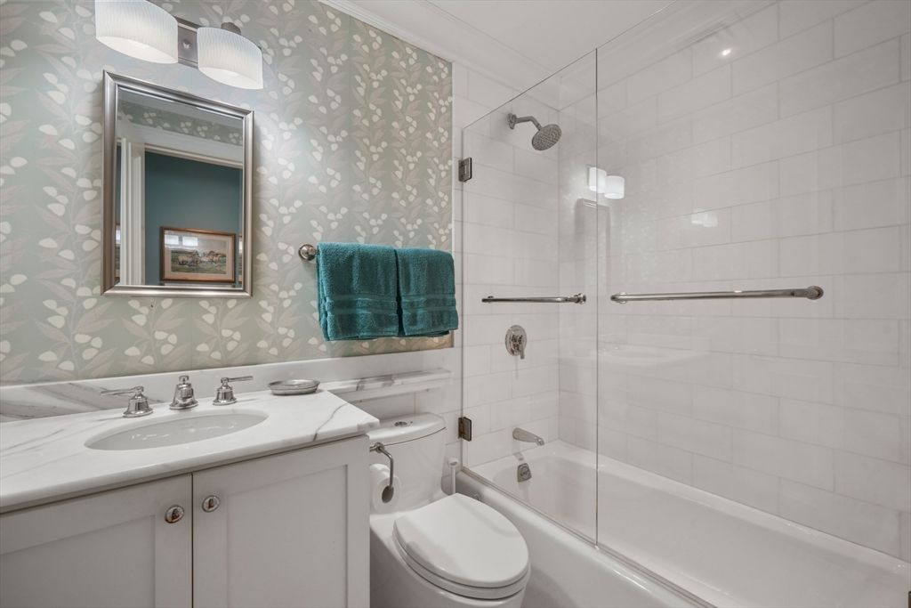 Bathroom, Glass Shower, Interior