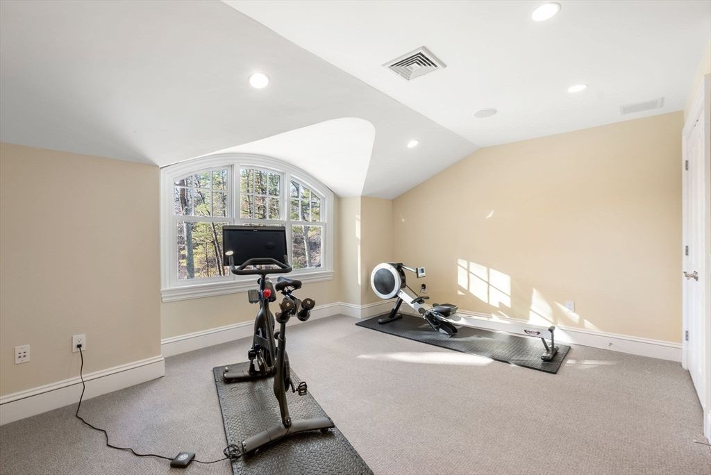 Fitness Equipment, Interior, Recessed Lighting