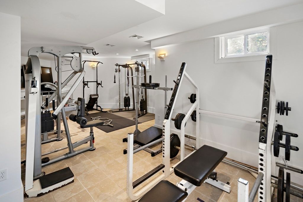 Fitness Equipment, Gym, Interior