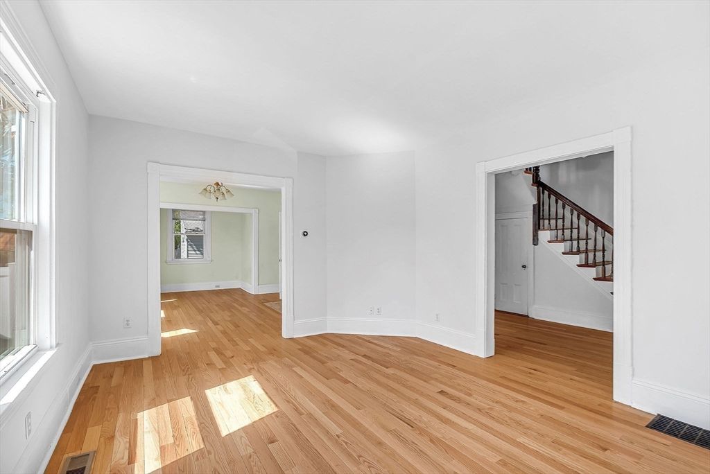 Empty room, Interior, Wood Texture Flooring