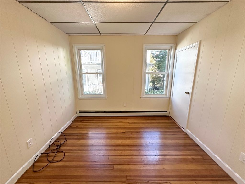 Empty room, Interior, Wood Texture Flooring